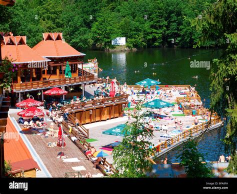 spa Sovata, Lacul ursu, bear lake Stock Photo - Alamy