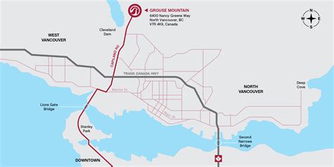 Location & Hours | Grouse Mountain - The Peak of Vancouver