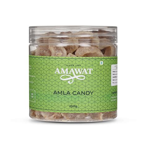 Buy Amla Candy 250 Gm Online Shop Dry Amla Candy Indian Gooseberry