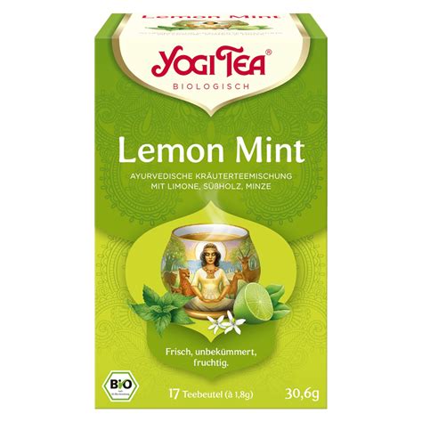 Bio Kräutertee Lemon Mint von Yogi Tea bei greenist de