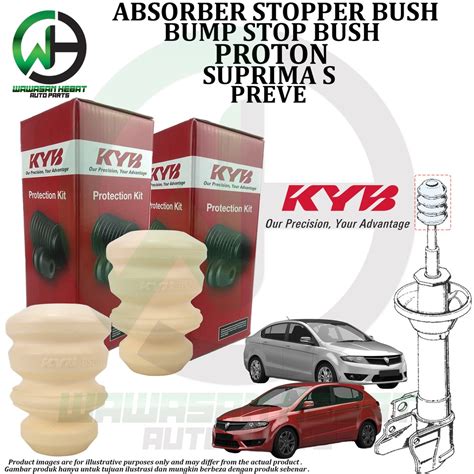 Proton Preve Suprima S Front Rear Absorber Bump Stop Kit Bush