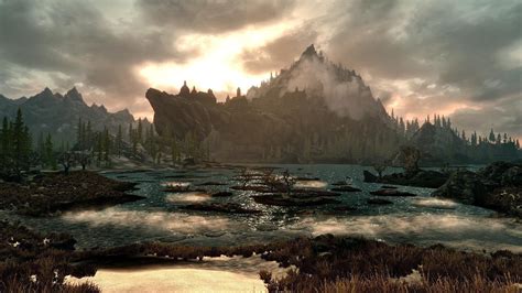 Skyrim Landscape Wallpapers - Top Free Skyrim Landscape Backgrounds - WallpaperAccess