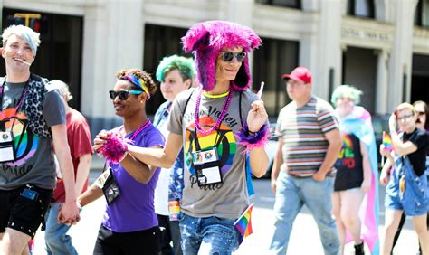 A Crowd in a Pride Parade · Free Stock Photo