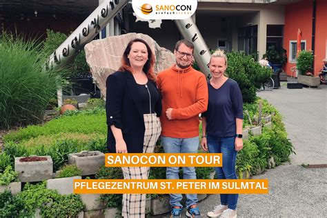 Sanocon On Tour Pflegezentrum St Peter Im Sulmtal