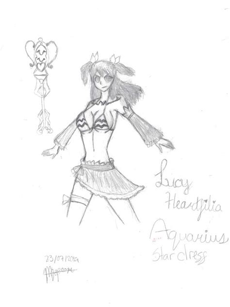 Lucy Heartfilia Aquarius Star Dress Fairy Tail Amino