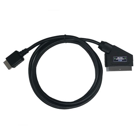 Sony Playstation Ps Rgb Scart Cable Retro Upgrades