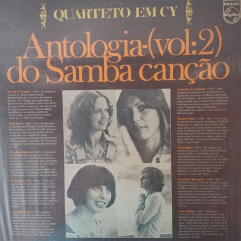 QUARTETO EM CY ANTOLOGIA DO SAMBA CANÇÃO VOL 02