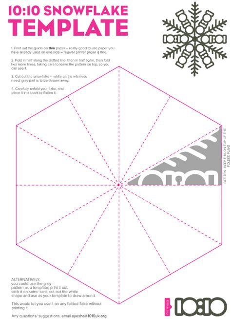 6 Best Images of Free Printable Paper Snowflake Templates - Free Printable Paper Snowflake ...