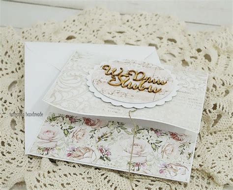 Kartka ślubna Frapujące Scrapbooking Vairatka ღ Art Madam Pl