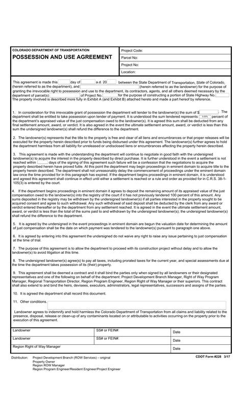 Cdot Form 228 Fill Out Sign Online And Download Fillable Pdf