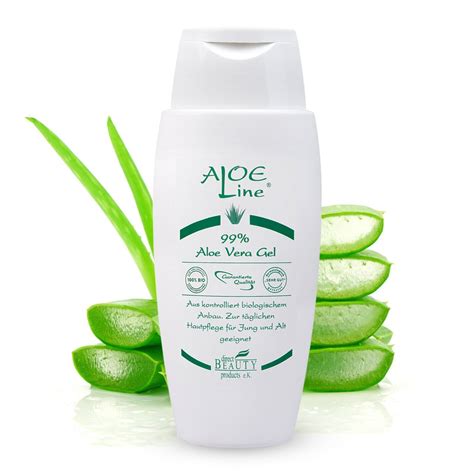 Bio Aloe Vera GEL 99 Feuchtigkeit für Haut Haar Gesicht Körper