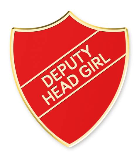 Deputy Head Girl Shield Made By Cooper