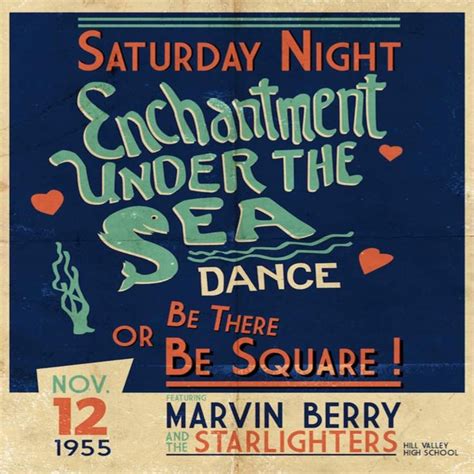 Saturday Night Enchantment Under The Sea Dance Be There Or Be Square