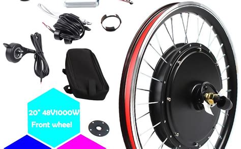 Amazon RibasuBB 20 Inch Electric Bike Conversion Kit 48V 1000W