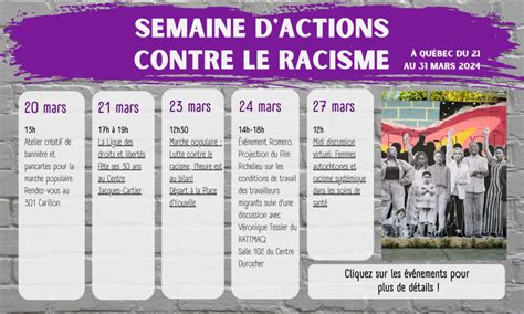 Semaine Dactions Contre Le Racisme Capmo