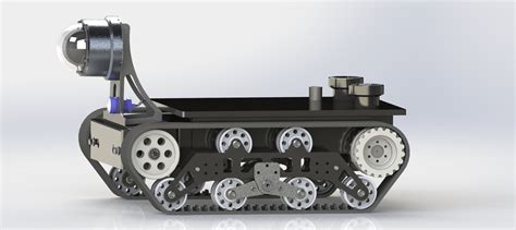 T80 650 Tracked Robot Chassis （waterproof Type）