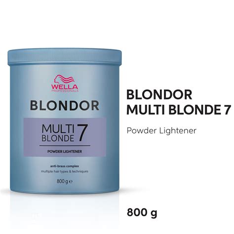 Wella Blondor Multi Blonde 7 Powder Lightener 800g