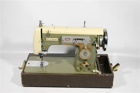 Vintage 1957 Kenmore Deluxe Automatic Zig Zag Sewing Machine Model 158