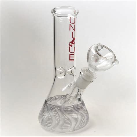 Unique Glass 8 Beaker Bong Kings Pipes