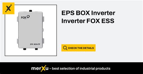 Fox Ess EPS BOX Inverter Inverter MerXu