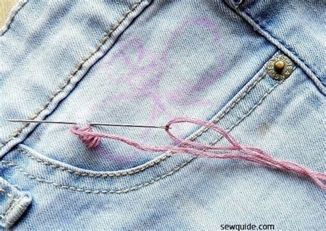 Embroidered Jeans Diy Tutorial Best Positions For Jeans Embroidery