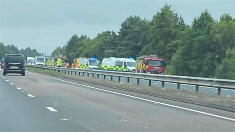 Lorry Driver Dies After Vehicle Comes Off A92 Dual Carriageway Bbc News