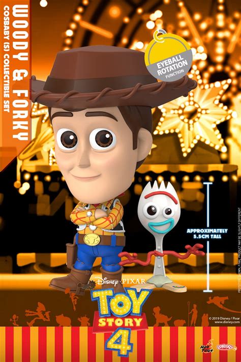 Hot Toys Disney Pixar Toy Story 4 Cosbaby Series Figures