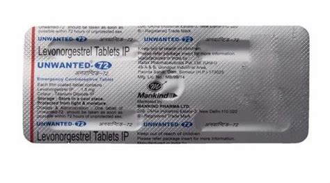 Unwanted 72 Tablet Packaging Type Box Medium At Rs 84 Stripe In Nagpur