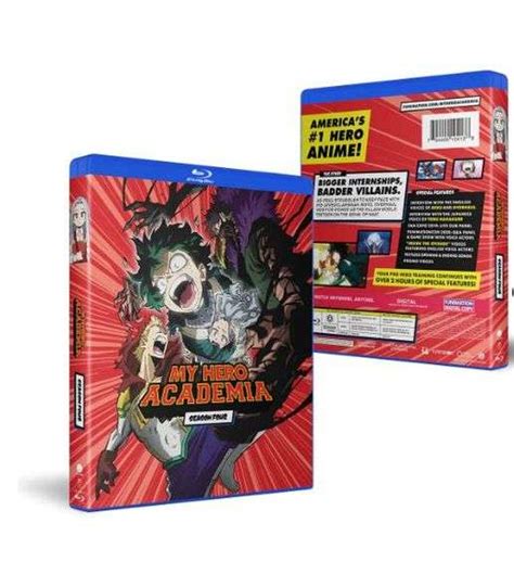 Blu Ray My Hero Academia Complete Season Dutch Goat