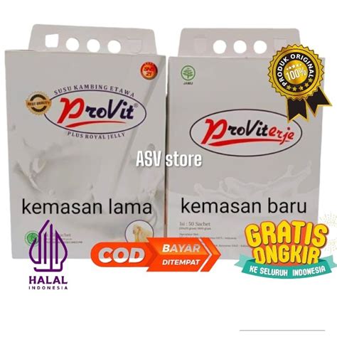 Jual Susu Kambing Etawa Provit Plus Royal Jelly Sachet Shopee