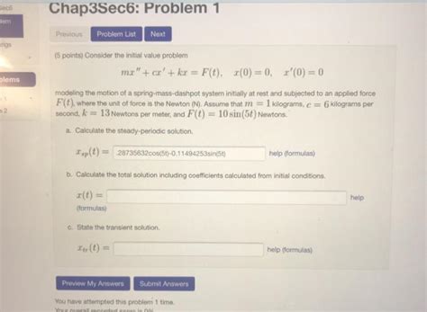 Solved Beco Chap Sec Problem Ang Blems Previous Problem Chegg