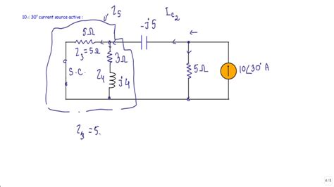 Ac Circuit Superposition Theorem Youtube