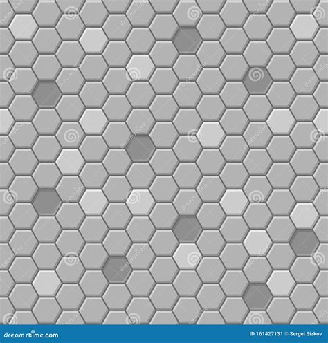 Honeycomb Hexagon Seamless Pattern For Backgrounds Vector Stock Vector