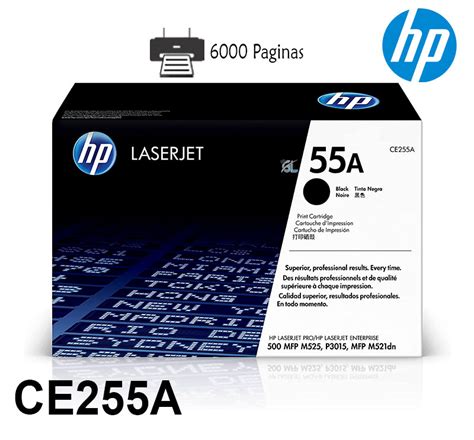 Toner Hp Ce255a 55a Cp3015m525 Original G Limagars Peru