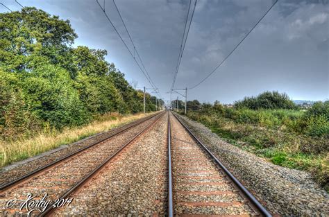 Rail Tracks Towards Alsager Train Station Korky Lad Flickr