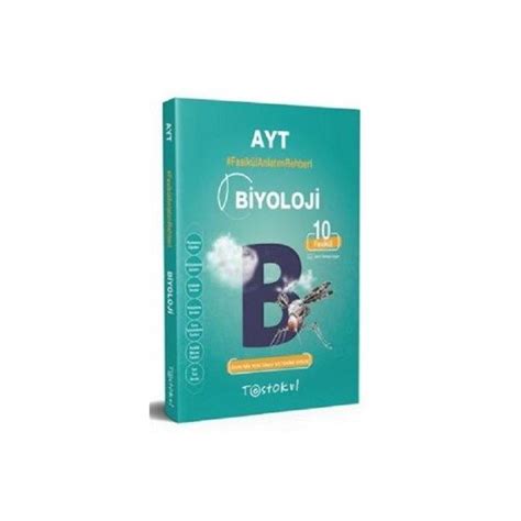 Test Okul Yayınları AYT Biyoloji Fasikül Anlatım Rehberi 9786057870575