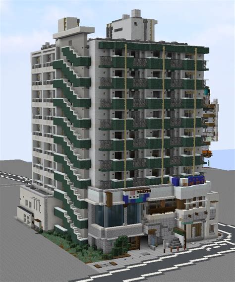 Buildings in Japan Minecraft Map