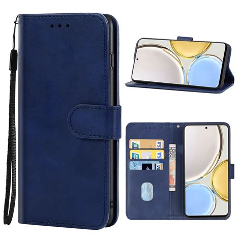 For Honor Magic Lite X G X Leather Phone Case Blue