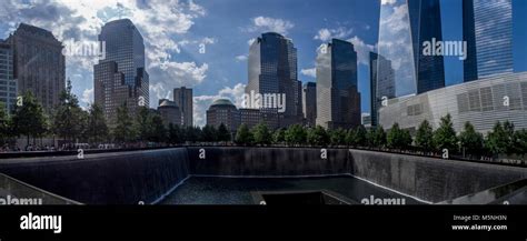 911 Twin tower memorial, NYC, USA Stock Photo - Alamy