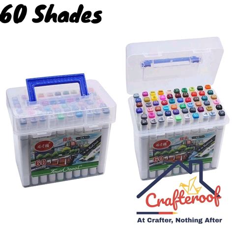 Dual Tip Markers - 60 Shades - Crafteroof