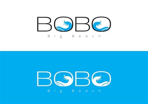 Premium Vector Water Bobo Vector Logo Design Beach