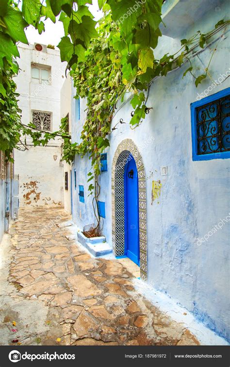 Medina of Hammamet. Old town. — Stock Photo © ElizavetaLarionova #187981972