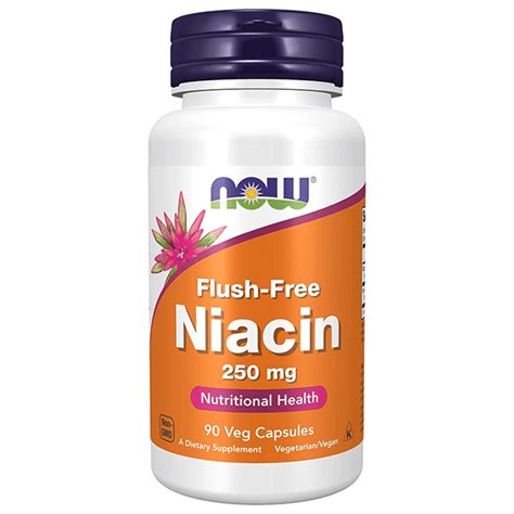 Now Foods Flush Free Niacin Capsules Living The Good Life Wellness