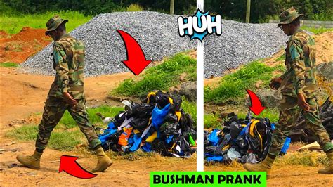 BEST BUSHMAN PRANK EVER Part 7 Craziest Reactions YouTube