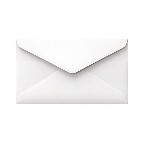 White Envelope Simple Envelope White Letter Png Transparent Image