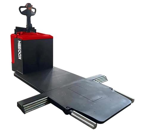 Koosen T T Hydraulic Pallet Stacker Battery Powered Car Mover