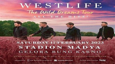 Westlife Konser Lagi Di Indonesia Februari Tiket Bisa Dibeli