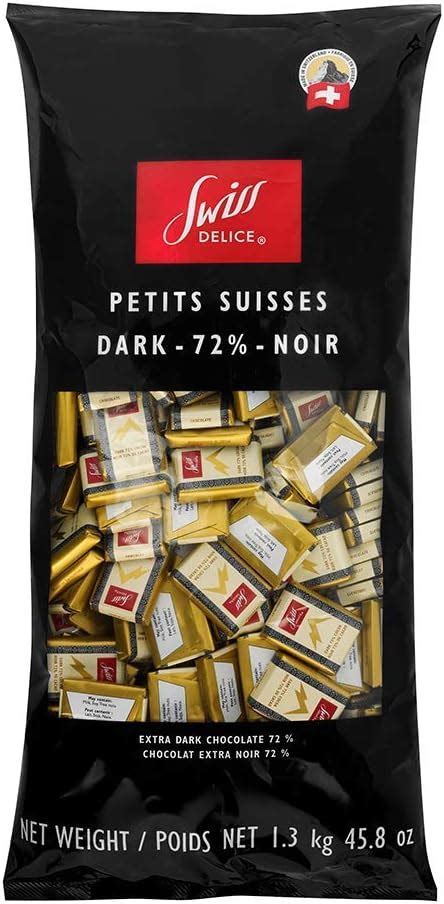 Swiss Delice Dark Chocolate 72 13 Kg 1300 Grams Amazonca Grocery