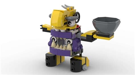 Lego Mixels Forx Vaka Waka Speed Build Studio Bricklink LDD By