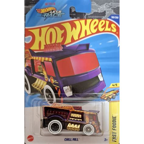 Hot Wheels Chill Mill T Hunt Lote H Cartela Longa JBC Shopee Brasil